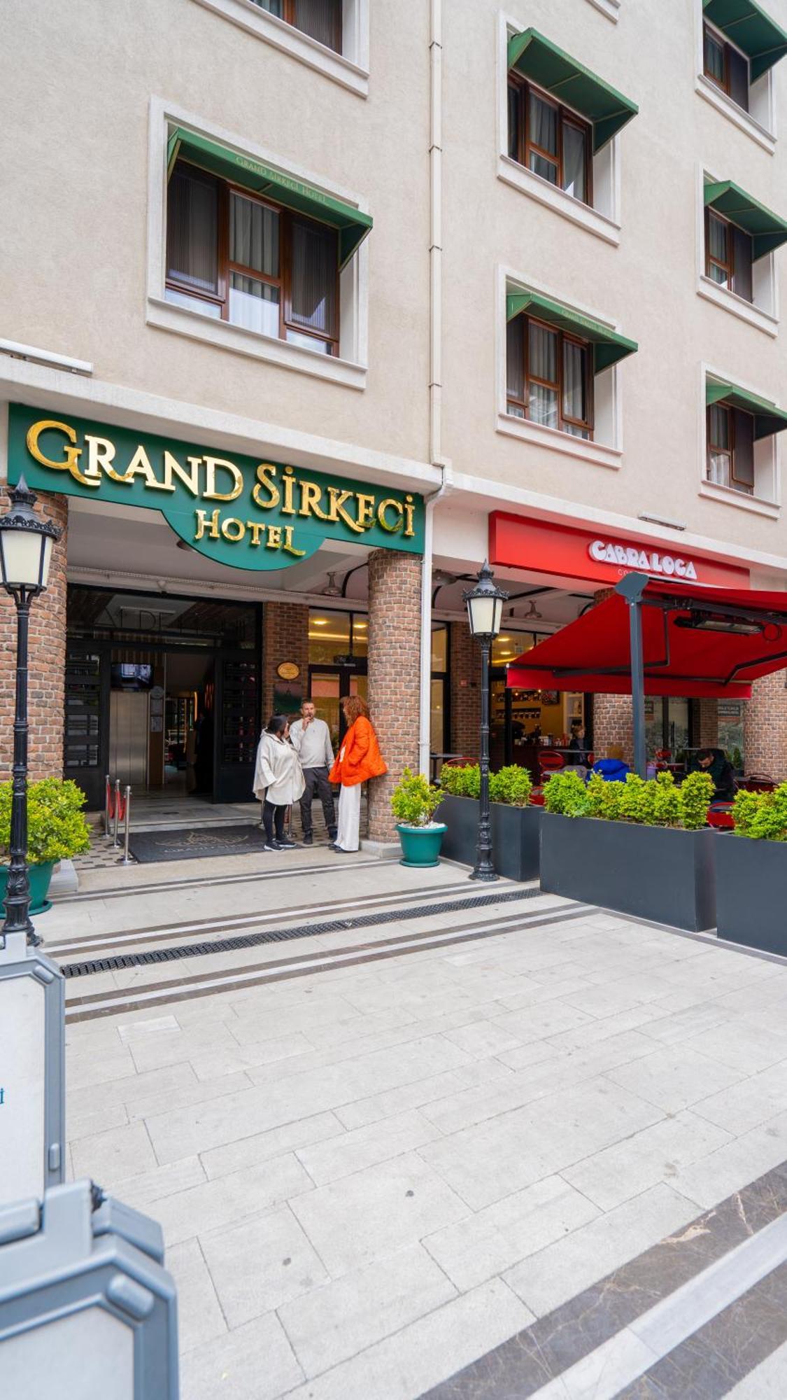 Grand Sirkeci Hotel Стамбул Экстерьер фото